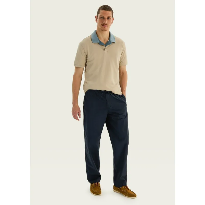 Calça Masculina Reta Chino - Azul 046