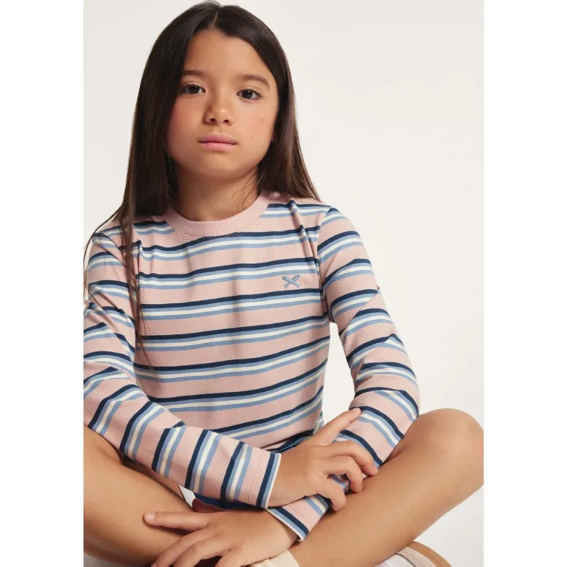 Blusa Infantil Menina Manga Longa Listrada - Rosa 006