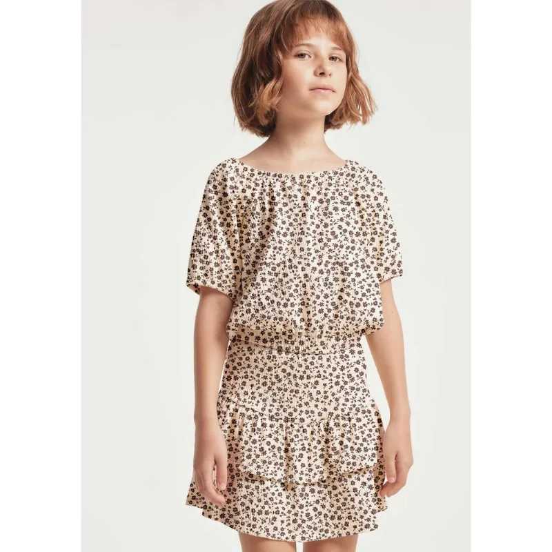 Blusa Infantil Menina Estampada - Off white 004