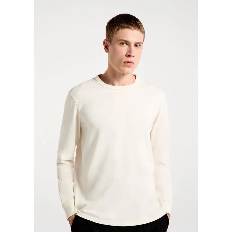 Camiseta Masculina Comfort Em Algodão Peruano - Off white M