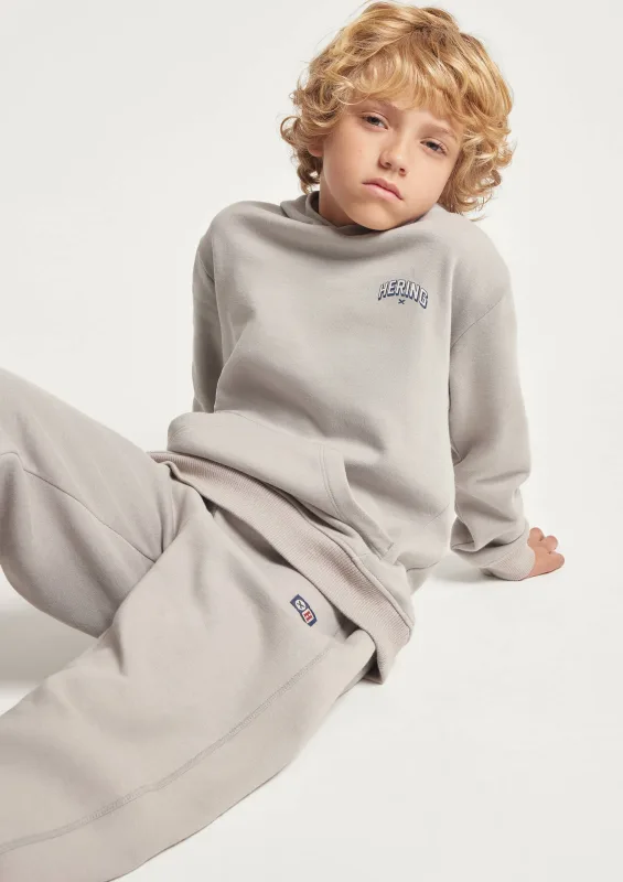 Calça de Moletom Infantil Menino Jogger - Cinza - Hering Kids - Calças