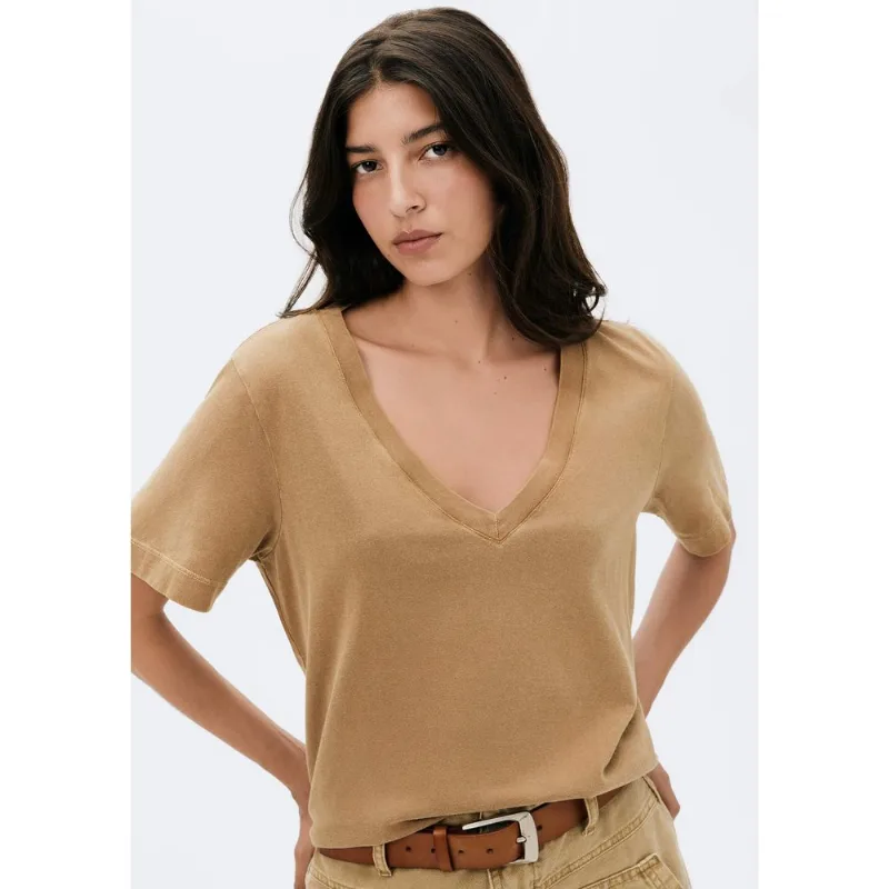 Blusa Feminina Estonada - Marrom EXG