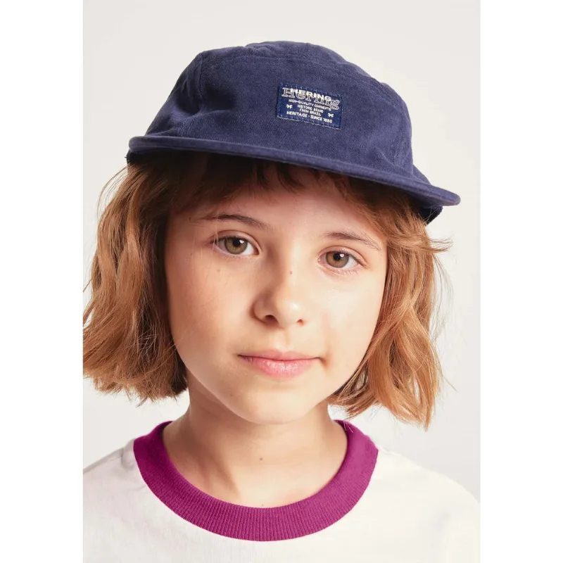 Boné Infantil Unissex Five Panel Bordado - Azul M