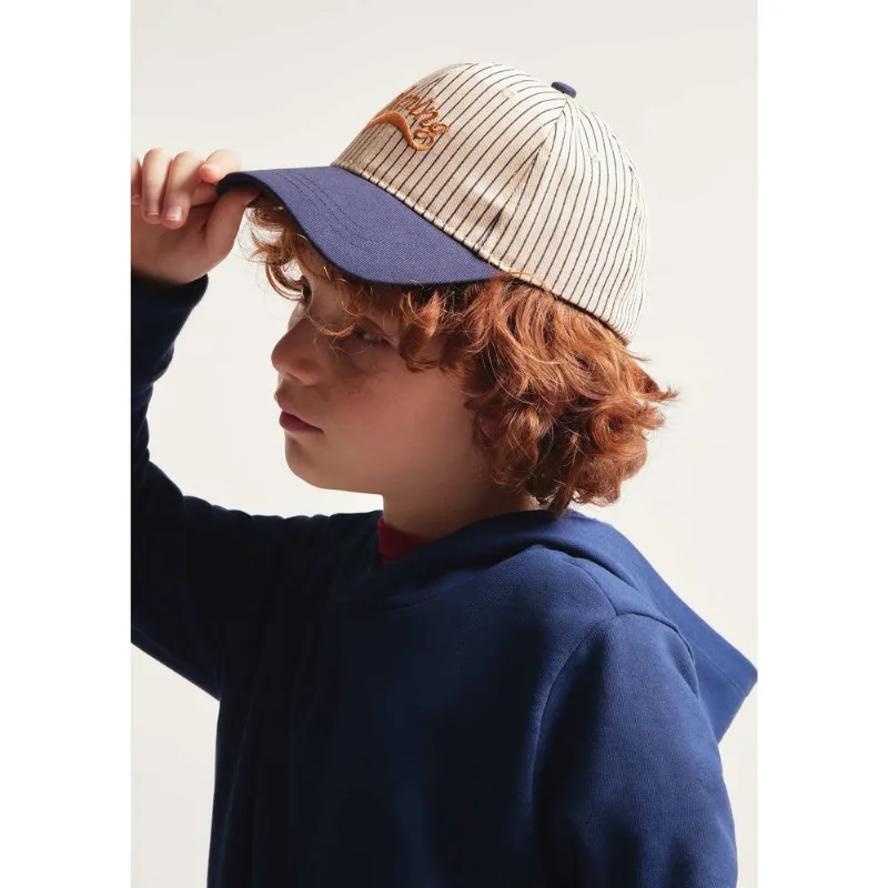 Boné Infantil Unissex Em Sarja - Creme G