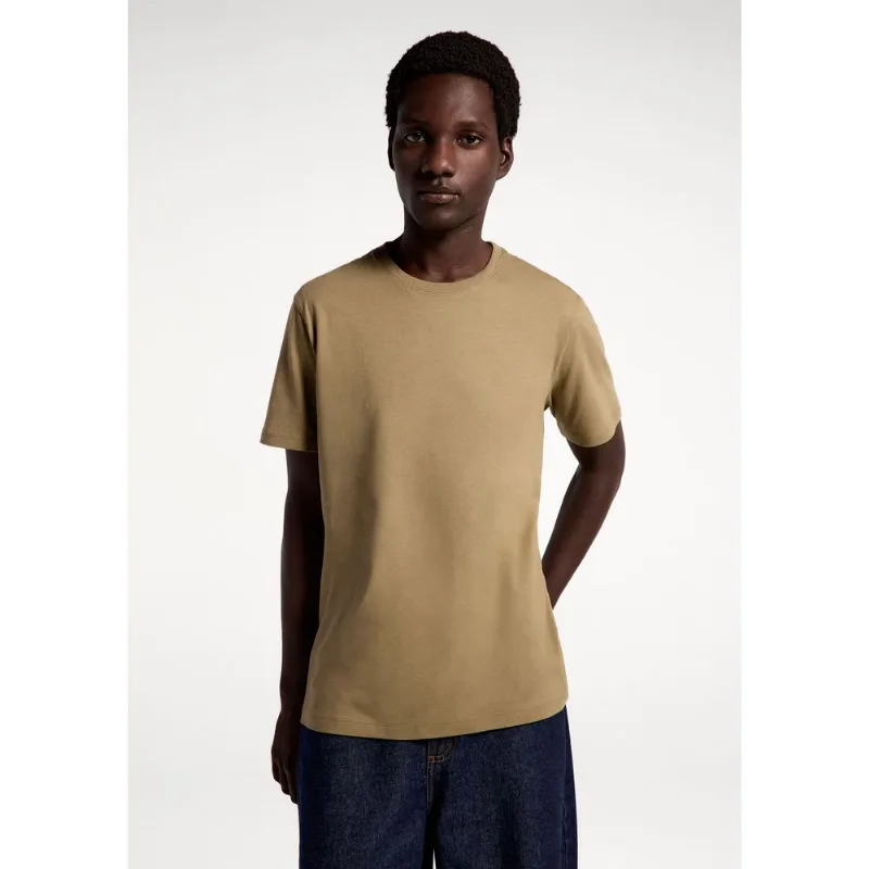 Camiseta Básica Unissex Manga Curta Regular World - Verde EXG