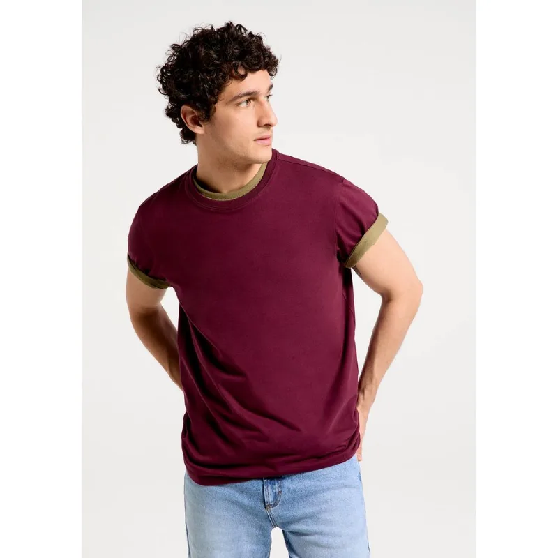 Camiseta Básica Masculina Comfort Super Cotton - Vermelho XG