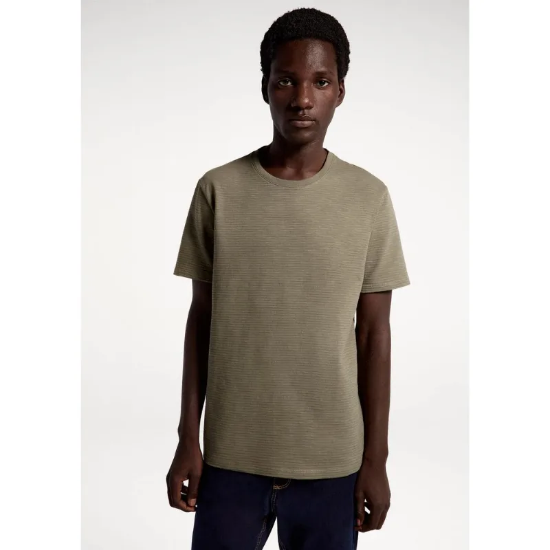Camiseta Masculina Texturizada Regular - Verde XXG