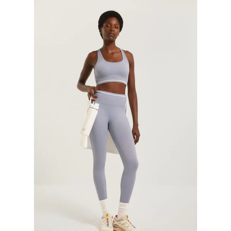 Calça Legging Feminina Sem Costura - Azul M