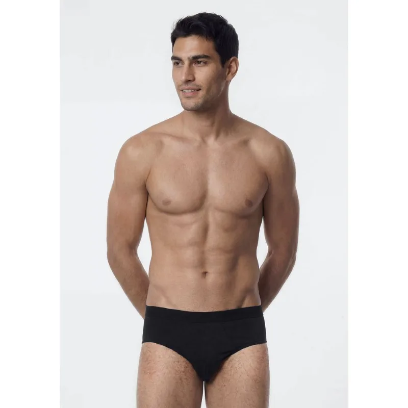 Cueca Slip Em Algodão Pima - Preto XG