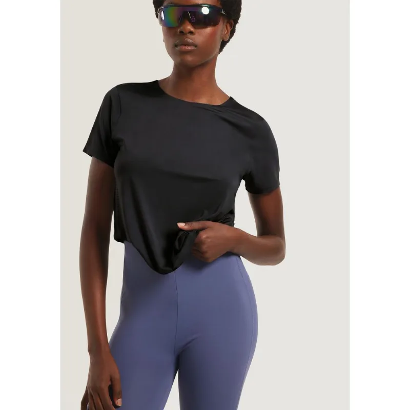 Camiseta Esportiva Feminina Alta Performance - Preto G
