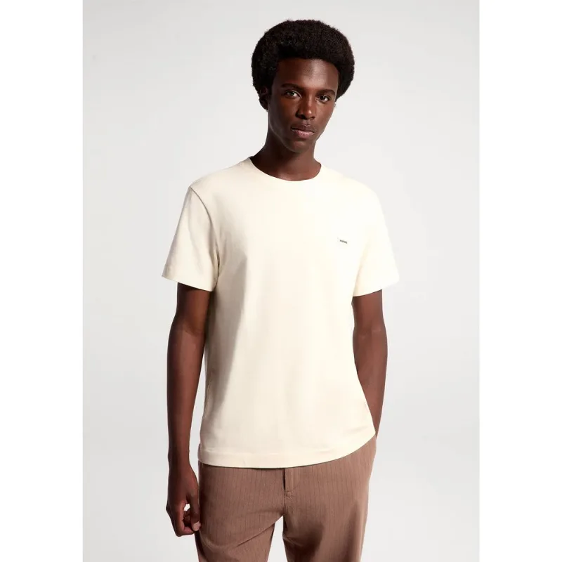 Camisa Masculina Algodão Comfort - Creme M