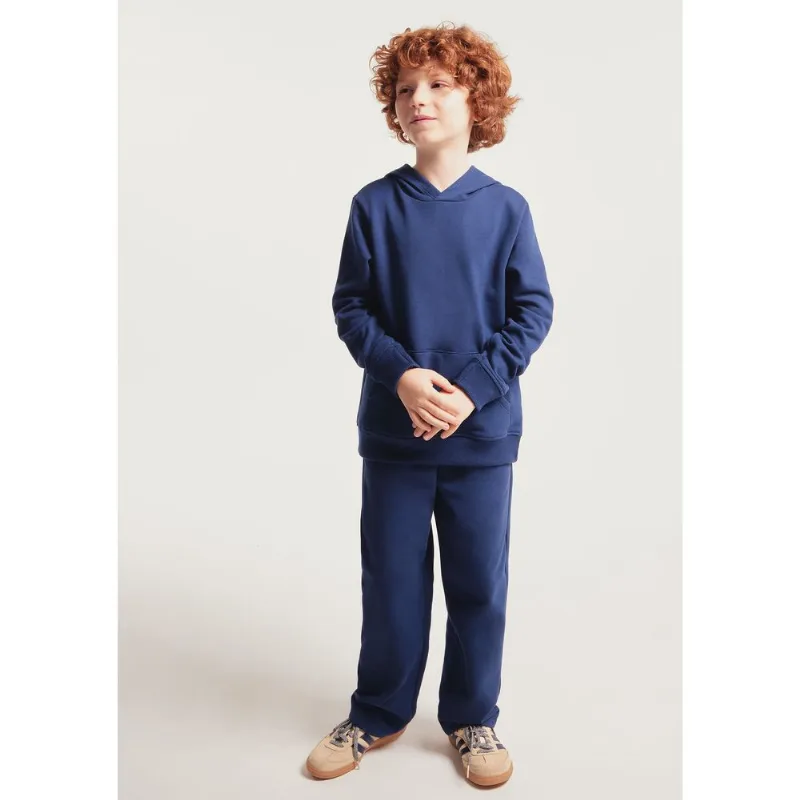 Calça De Moletom Infantil Unissex Peluciada - Azul 010
