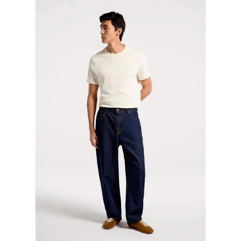 Calça Masculina Jeans Barrel - Azul 040