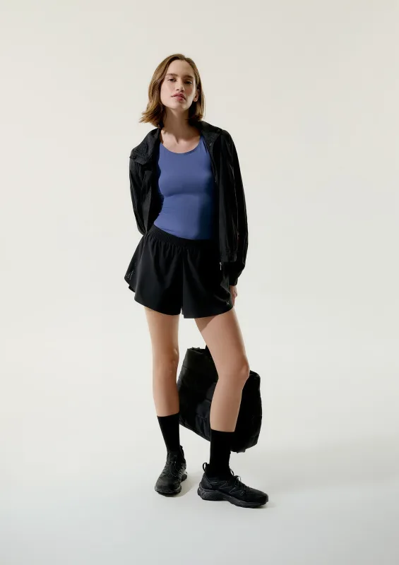 Jaqueta Esportiva Feminina Corta Vento - Preto - Hering Sports - Jaquetas