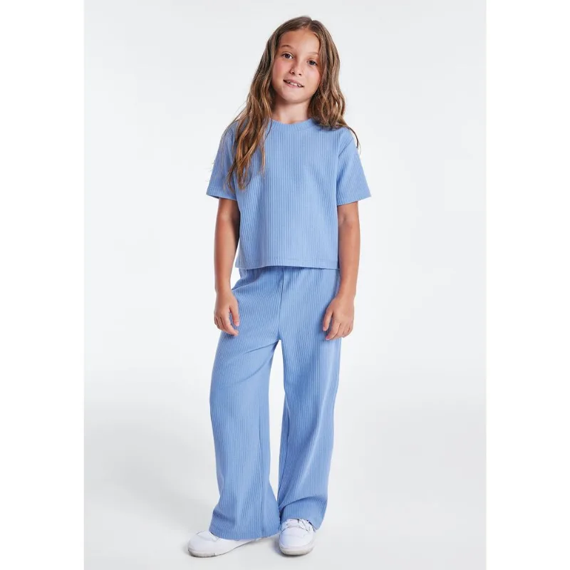 Conjunto Infantil Menina Amplo - Azul 012