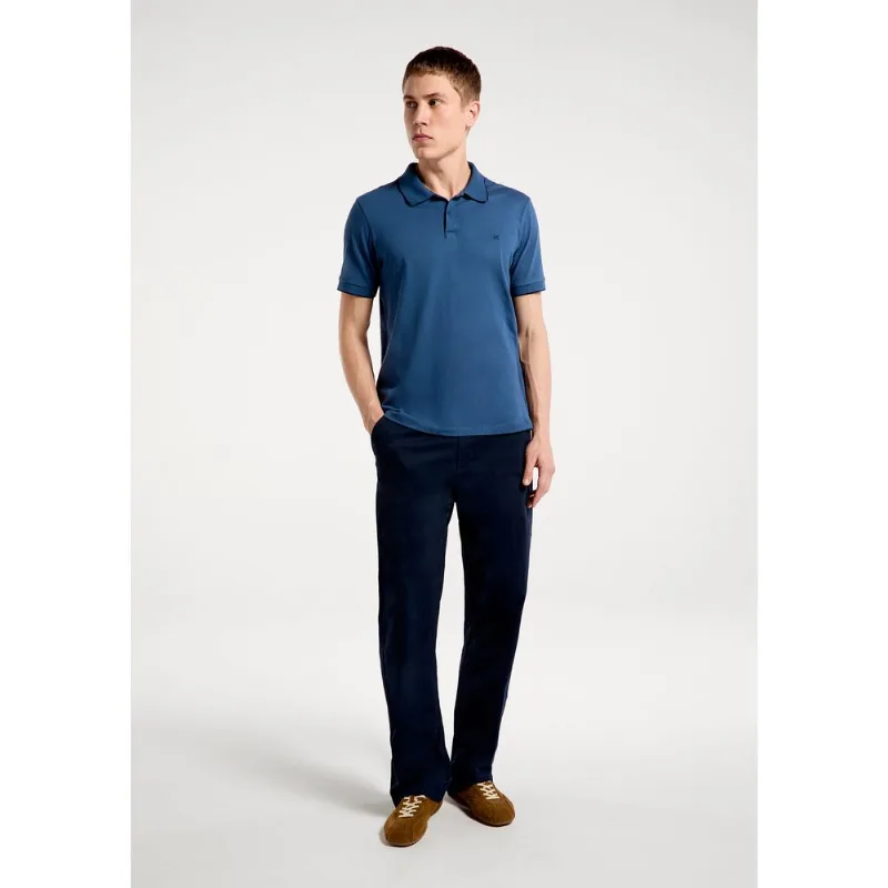 Calça Masculina Chino Reta - Azul 046