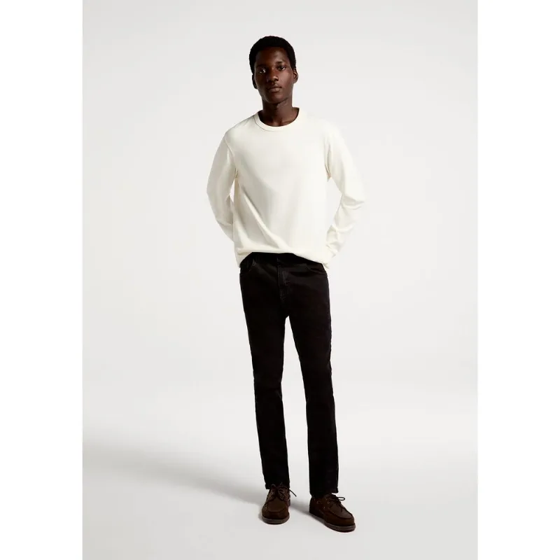 Calça Jeans Básica Masculina Skinny Com Elastano - Preto 040