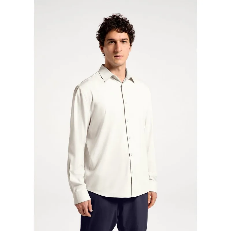 Camisa Masculina Manga Longa Tech - Off white M