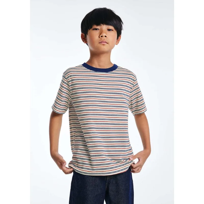 Camiseta Infantil Menino Estampada - Azul 016