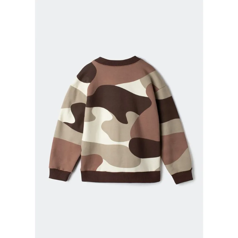 Blusão Infantil Menino Estampado - Marrom 012