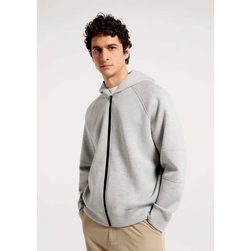 Blusão Masculino Comfort Em Malha Tech - Cinza G