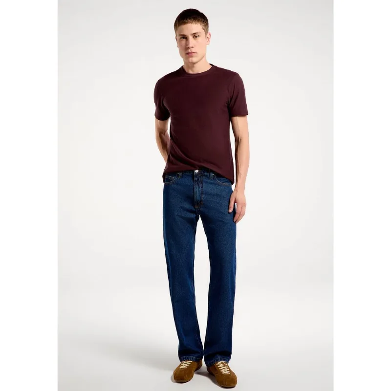 Calça Masculina Reta em Jeans - Azul 048