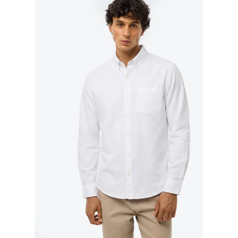 Camisa Masculina Em Tricoline - Branco M