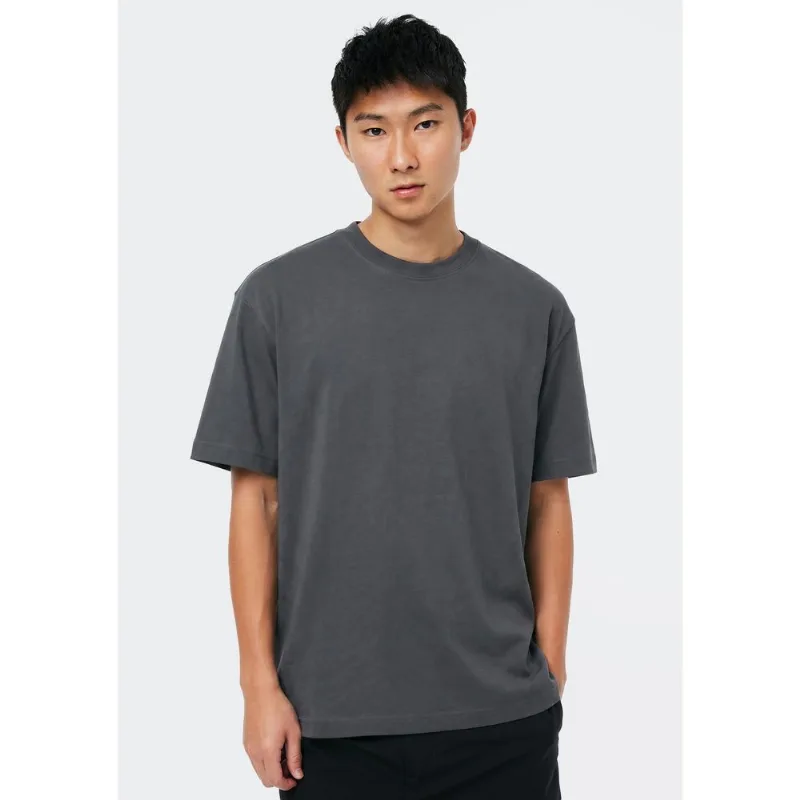 Camiseta Masculina Manga Curta Em Malha Tech - Cinza XG