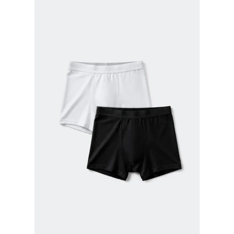 Kit Com 2 Cuecas Boxer Em Modal - Multicolorido XG