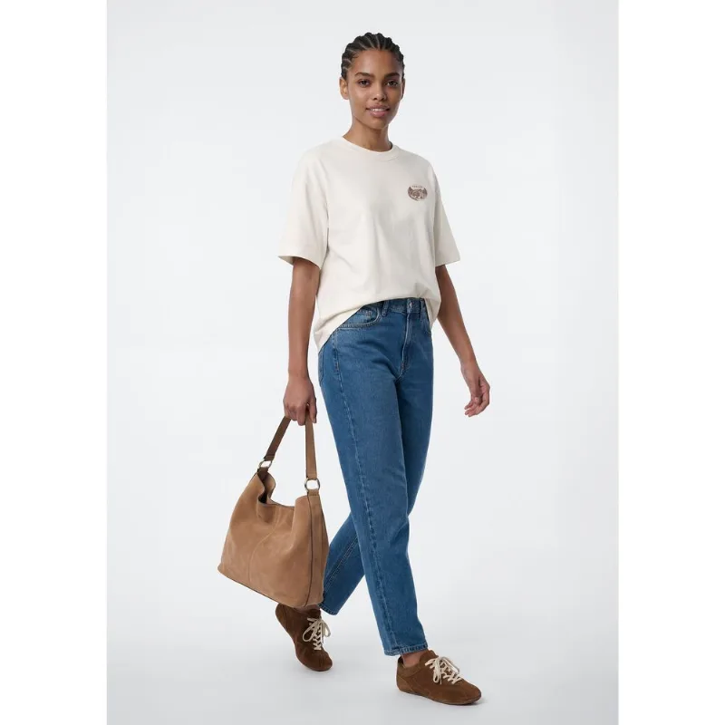 Calça Jeans Feminina Slim Cintura Média - Azul 038