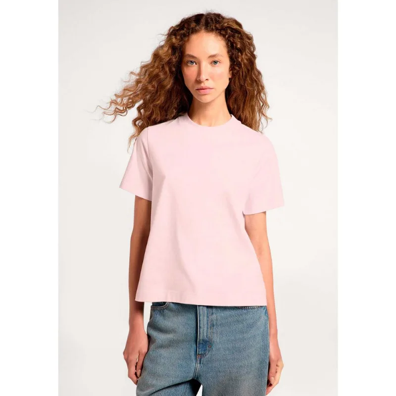 Camiseta Feminina Manga Curta Super Cotton - Rosa G