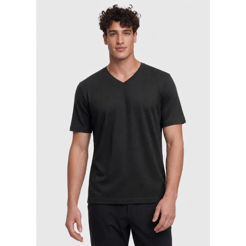 Camiseta Masculina Decote V Segunda Pele Hering Aquece - Preto G