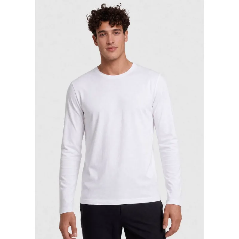 Camiseta Masculina Manga Longa Segunda Pele Hering Aquece - Branco XG