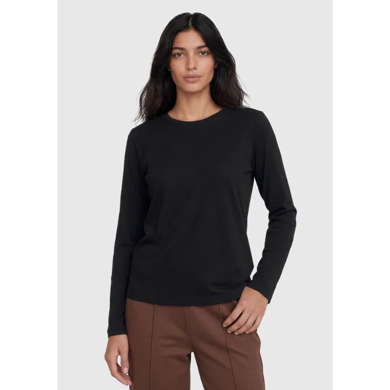 Camiseta Feminina Manga Longa Segunda Pele Hering Aquece - Preto G