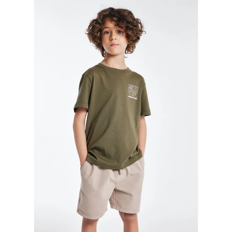 Camiseta Infantil Menino Regular Estampada - Verde 006