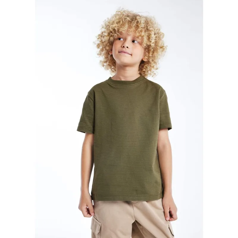 Camiseta Infantil Menino Manga Curta - Verde 016