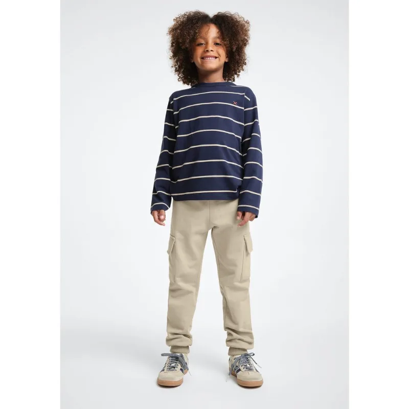 Camiseta Infantil Menino Manga Longa Estampada - Azul 010