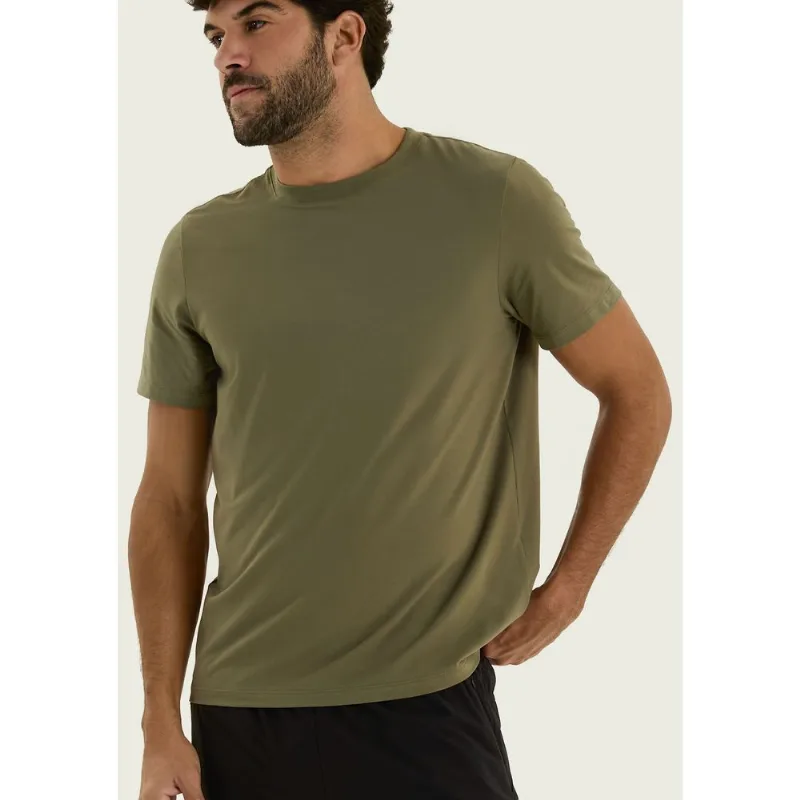 Camiseta Esportiva Masculina Manga Curta Ultra - Verde G