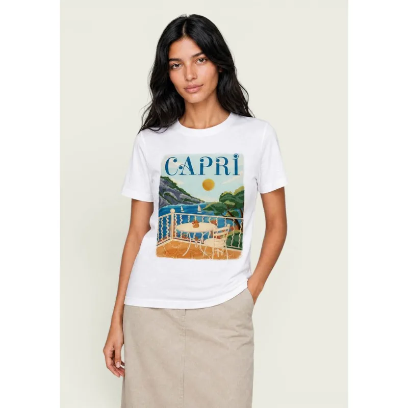 Camiseta Feminina Manga Curta Malha De Algodão - Branco P