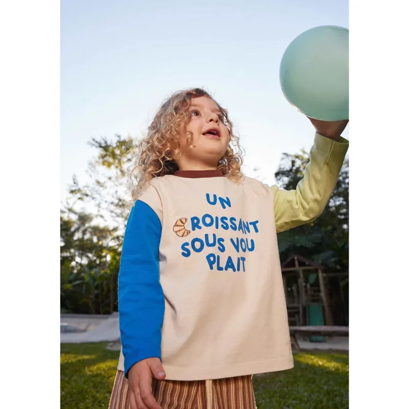 Camiseta Infantil Unissex Manga Longa Com Estampa Hering Kids + Renata Vanzetto - Off white 004
