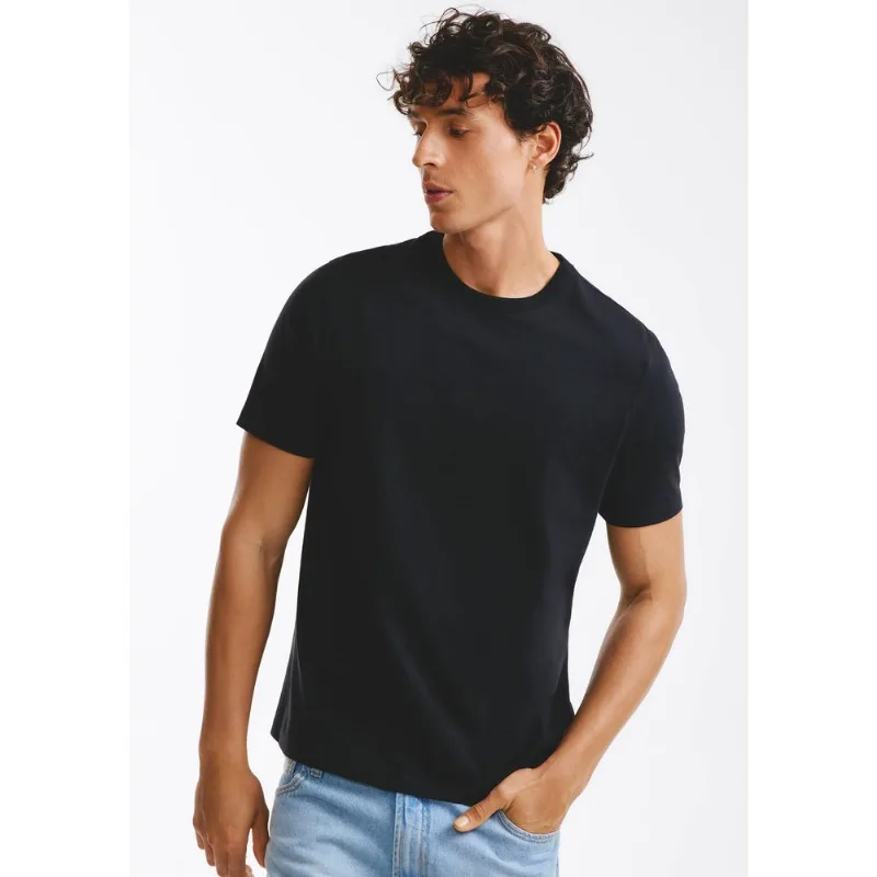 Camiseta Brasil Masculina Manga Curta - Preto M