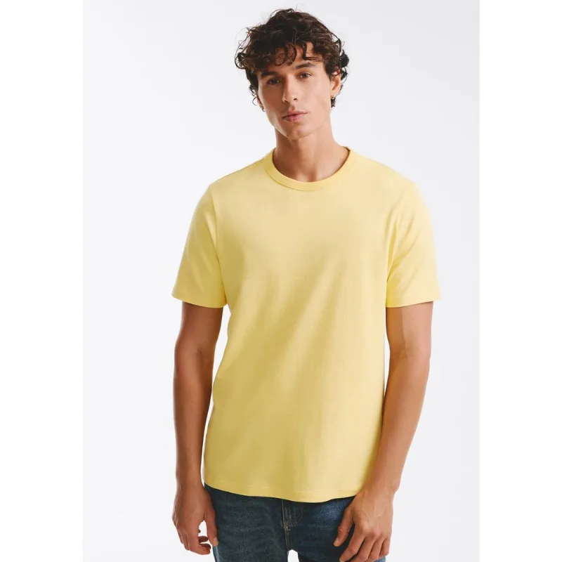 Camiseta Brasil Masculina Manga Curta - Amarelo M