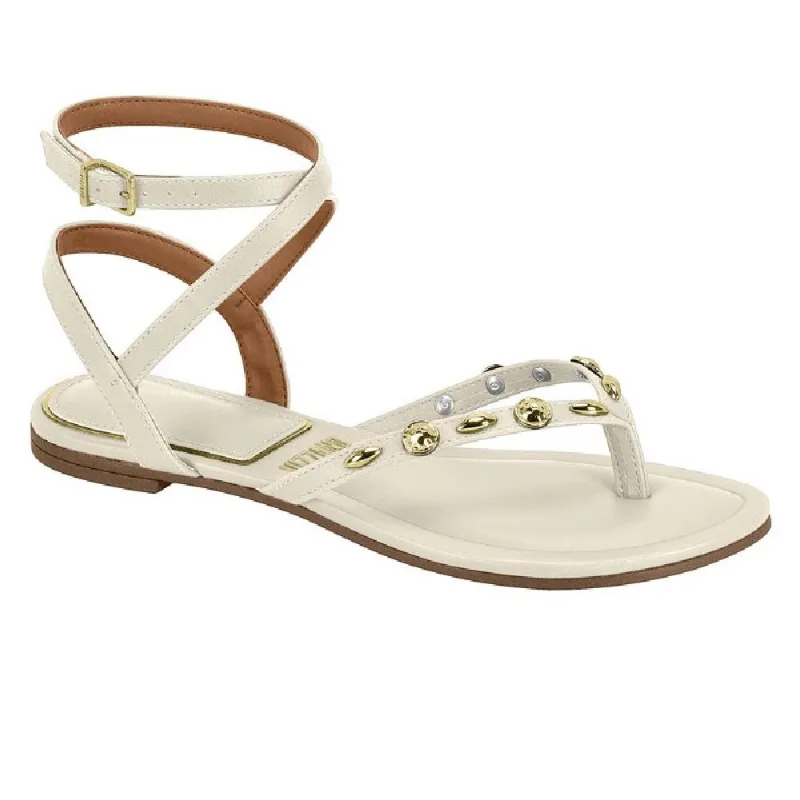 Sandalia Vizzano Rasteira Ref 6528.108.7286 Branco Off 36