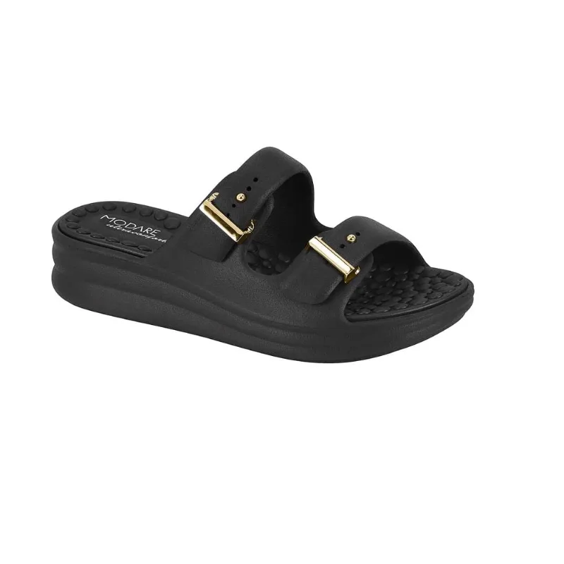 Sandalia Modare Tira Grossa Ref 7214.100.8159 Preto 35
