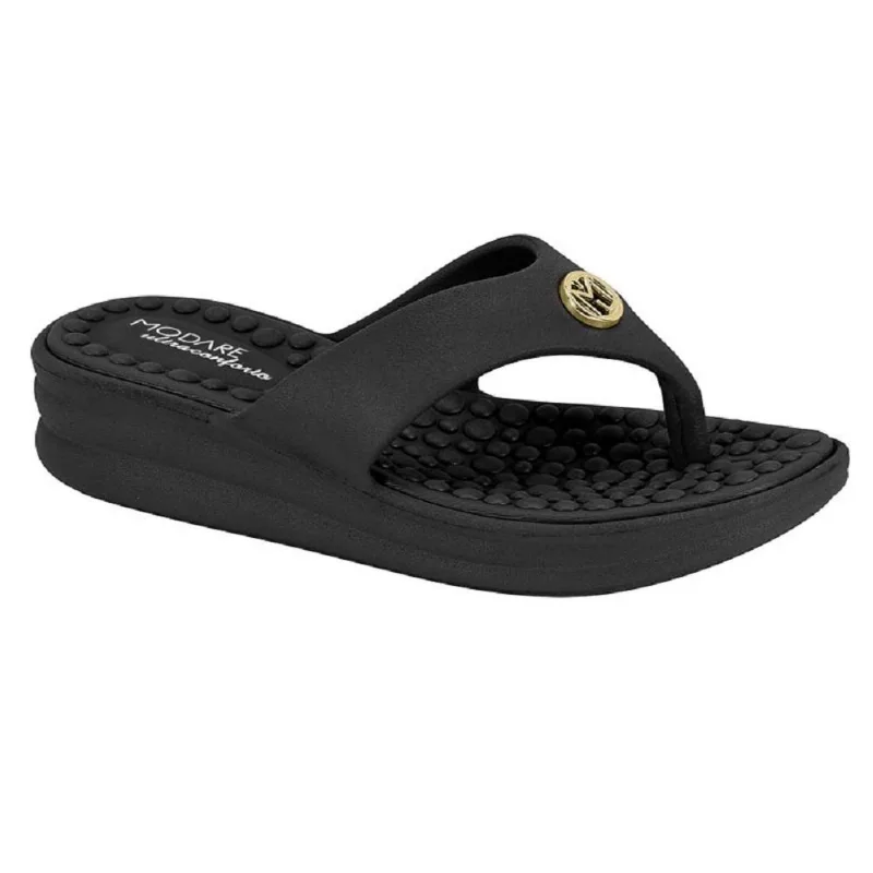 Chinelo Modare Ortopédico Ref 7213.100.8159 Preto 35