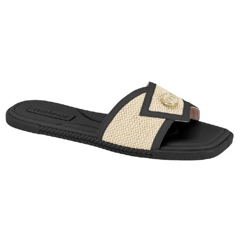 Chinelo Moleca Rasteirinha Ref 5494.222.30449 Preto 38