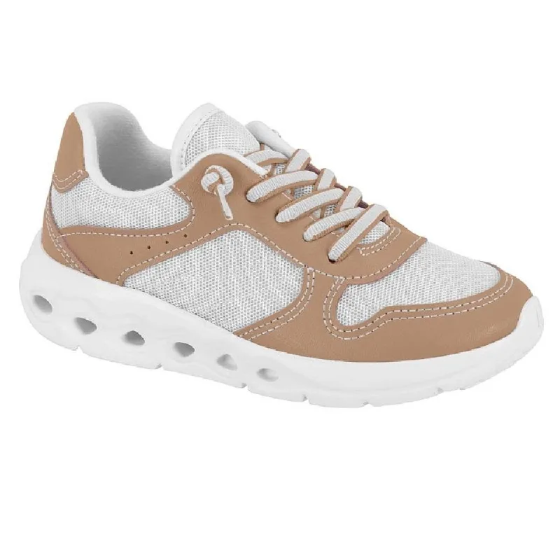 Tenis Molekinha Casual Ref 2588.104.21375 Branco/marrom 28