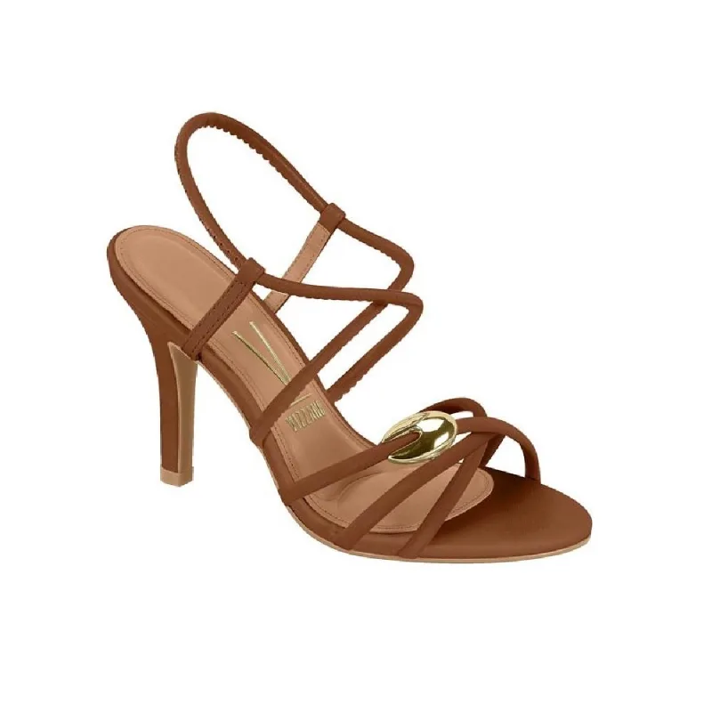 Sandalia Vizzano Salto Fino Ref 6249.1014.7286 Marrom 40