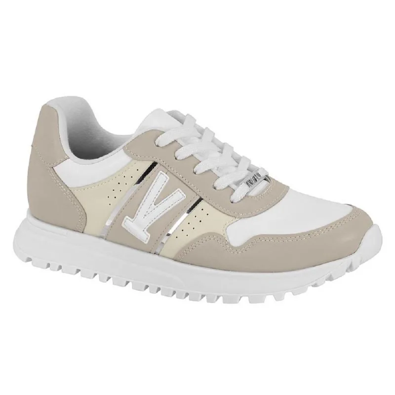 Tenis Vizzano Ref 1429.214.30451 Branco/cinza /prata 039
