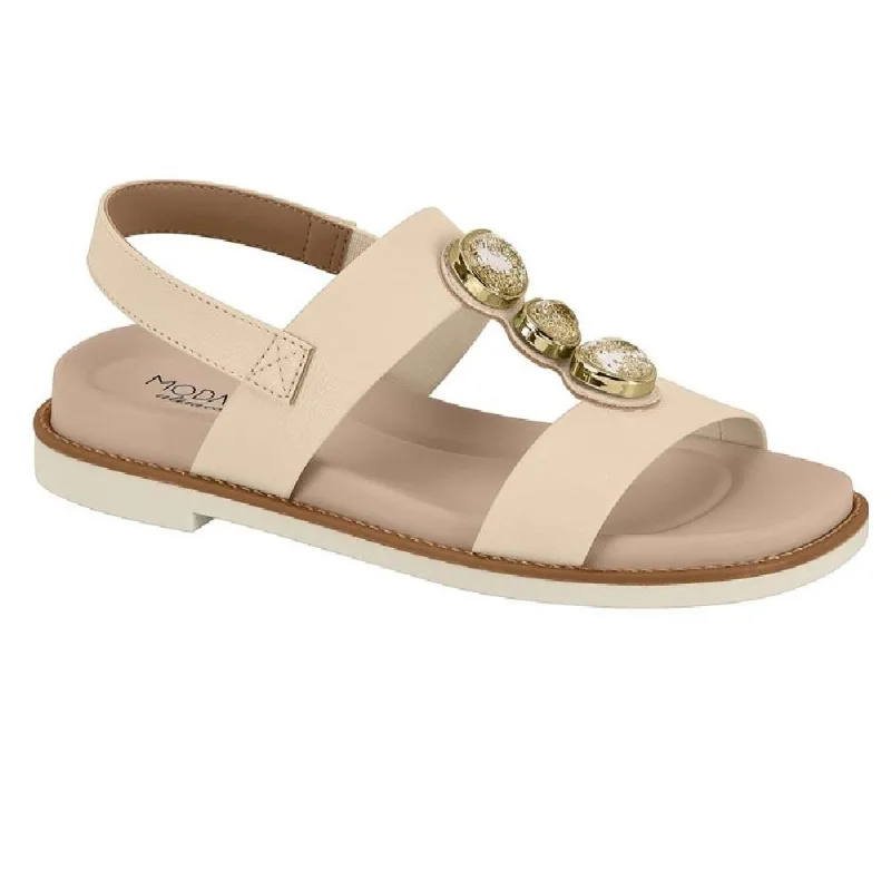 Sandalia Modare Casual Ref 7205.106.21736 Creme 34